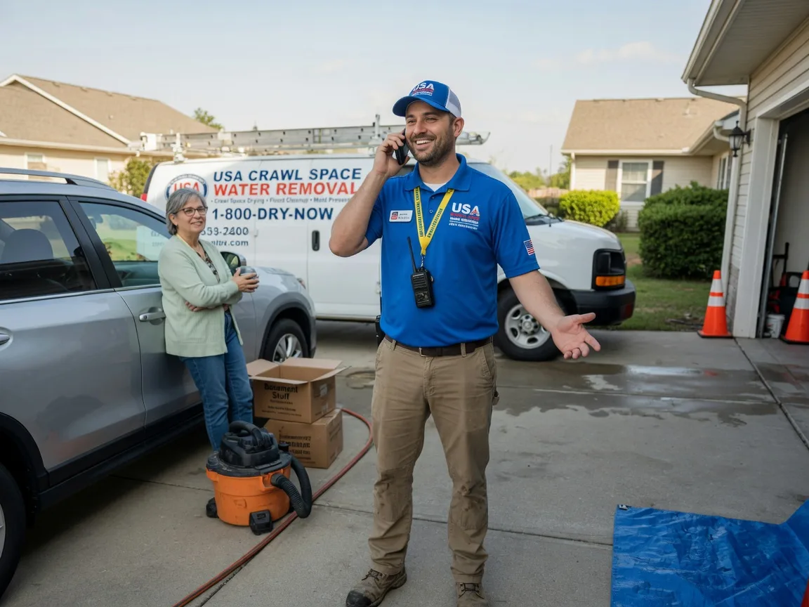 Crawl Space Water Removal Neffs, OH FAQs